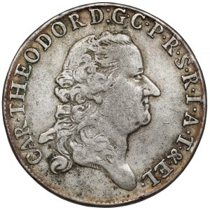 Palatinat, Charles IV Théodore, demi-talaire 1773 AS