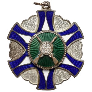 Medal, Łódzkie Towarzystwo Strzeleckie (?) I Mistrz z Oparcia 1934 - Bobkowicz