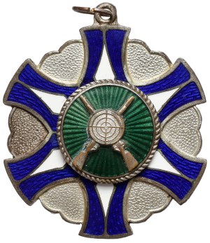 Lodz Rifle Association (?) Medal, 1st Master from Support 1934 - Bobkowicz