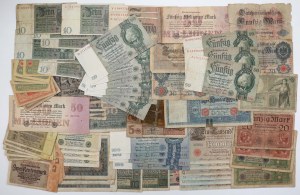 Germany - large set of banknotes (82pcs)