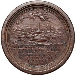 Medal warcabowy, Austria / Norymberga, 1690 - Zdobycie Kaniszy