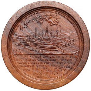 Medal warcabowy, Austria / Norymberga, 1690 - Zdobycie Kaniszy