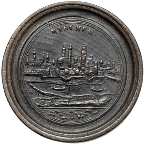 Medal warcabowy, Bawaria, Monachium, Karl Albrecht, Bez daty