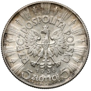 Piłsudski 5 złotych 1936