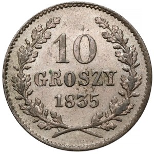 Wolne Miasto Kraków, 10 groszy 1835