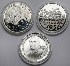 10 or 1995-1996 - Sigismond Augustus ... - set (3 pcs)