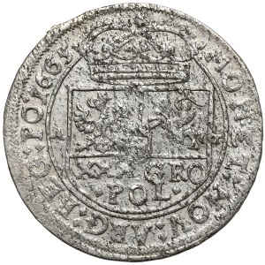 Jan II Kazimierz, Tymf Kraków 1665 AT