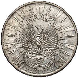 Strzelecki, Pilsudski 10 zloty 1934