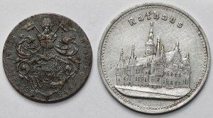 Wrocław (Breslau), 10 (1921) i 15 fenigów - zestaw (2szt)