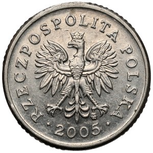 10 groszy 2005 - Mocna skrętka