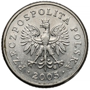 10 groszy 2005 - Skrętka