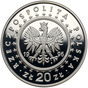 20 złotych 1996 Zamek w Lidzbarku Warmińskim