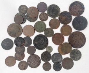 Austria, copper coins MIX - set