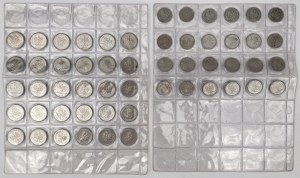 50 groszy et 1 zloty 1990-1995 - set (54pcs)