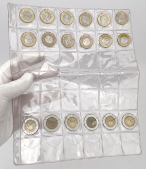 2 i 5 złotych 1994-1995 - zestaw (18szt)