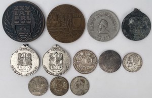 PRL, award and religious medals - set (12pcs)