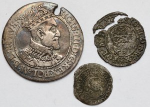 Sigismund III Vasa, Shelters and Ort 1588-1621 - set (3pcs)