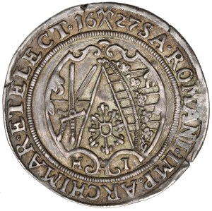 Saxe, Johann Georg I, 1/4 de thaler 1627 HI, Dresde