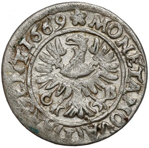 Silesia, Chrystian of Wallachia, 1 krajcar 1669 CB, Brzeg