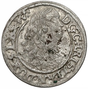 Silesia, Chrystian of Wallachia, 1 krajcar 1668 CB, Brzeg