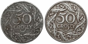 50 pennies 1938 - period forgery? + original (2pcs)