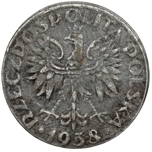 50 groszy 1938 - fałszerstwo z epoki