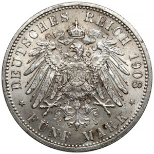 Saksonia-Weimar-Eisenach, 5 marek 1908-A - Uniwersytet w Jenie