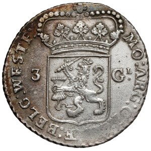 Niderlandy, West Friesland, 3 guldeny 1793