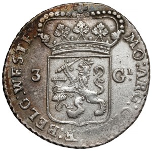Pays-Bas, Frise occidentale, 3 florins 1793