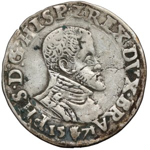 Niderlandy hiszpańskie, Filip II, 1/5 daalder 1571, Antwerpia