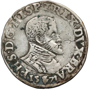 Pays-Bas espagnols, Philippe II, 1/5 jour 1571, Anvers