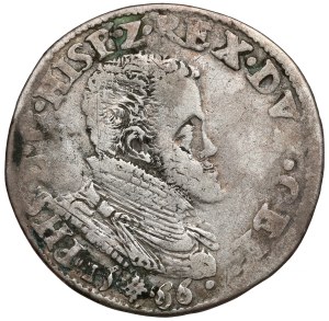 Spanish Netherlands, Philip II, 1/5 daalder 1566, Maastricht