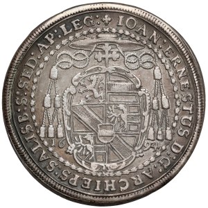 Austria, Salzburg, Johann Ernst von Thun, 1/2 talara 1694