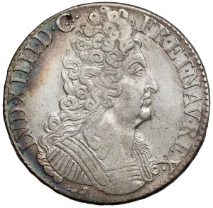 France, Louis XIV, Ecu 1711-B, Rouen