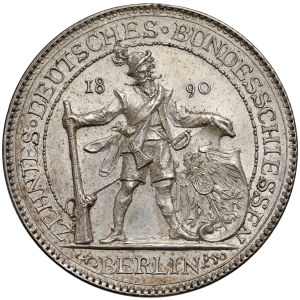 Niemcy, Prusy, Medal 1890 - Federalne Zawody Strzeleckie w Berlinie