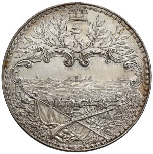 Allemagne, Prusse, Médaille 1890 - Concours fédéral de tir à Berlin