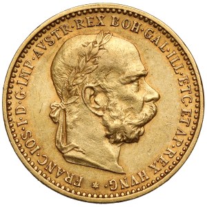 Austria, Franciszek Józef I, 10 koron 1896