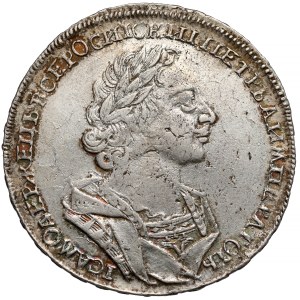 Russia, Peter I, Ruble 1724, Moscow