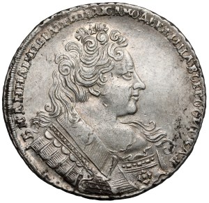 Russie, Anna, Ruble 1732, Moscow