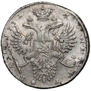 Rosja, Anna, Rubel 1732, Moskwa