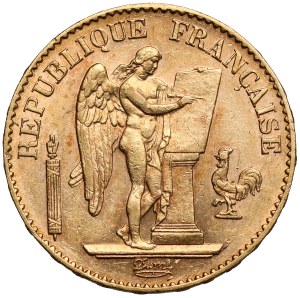 France, 20 francs 1893-A, Paris