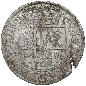 Jan II Kazimierz, Tymf Kraków 1665 AT