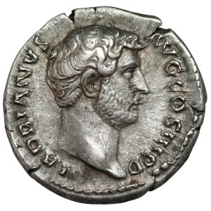 Hadrian (117-138 n.e.) Denar, Rzym