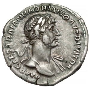 Hadrian (117-138 n.e.) Denar, Rzym