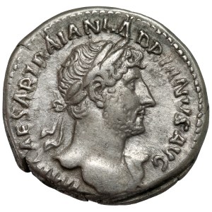 Hadrian (117-138 n.e.) Denar, Rzym