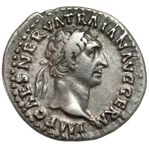 Trajan (98-117 n.e.) Denar, Rzym