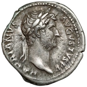Hadrian (117-138 n.e.) Denar, Rzym