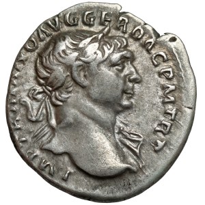 Trajan (98-117 n.e.) Denar, Rzym