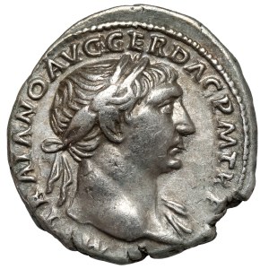 Trajan (98-117 n.e.) Denar, Rzym