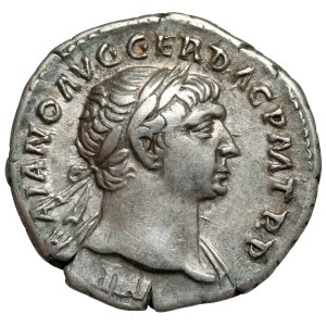 Trajan (98-117 n.e.) Denar, Rzym